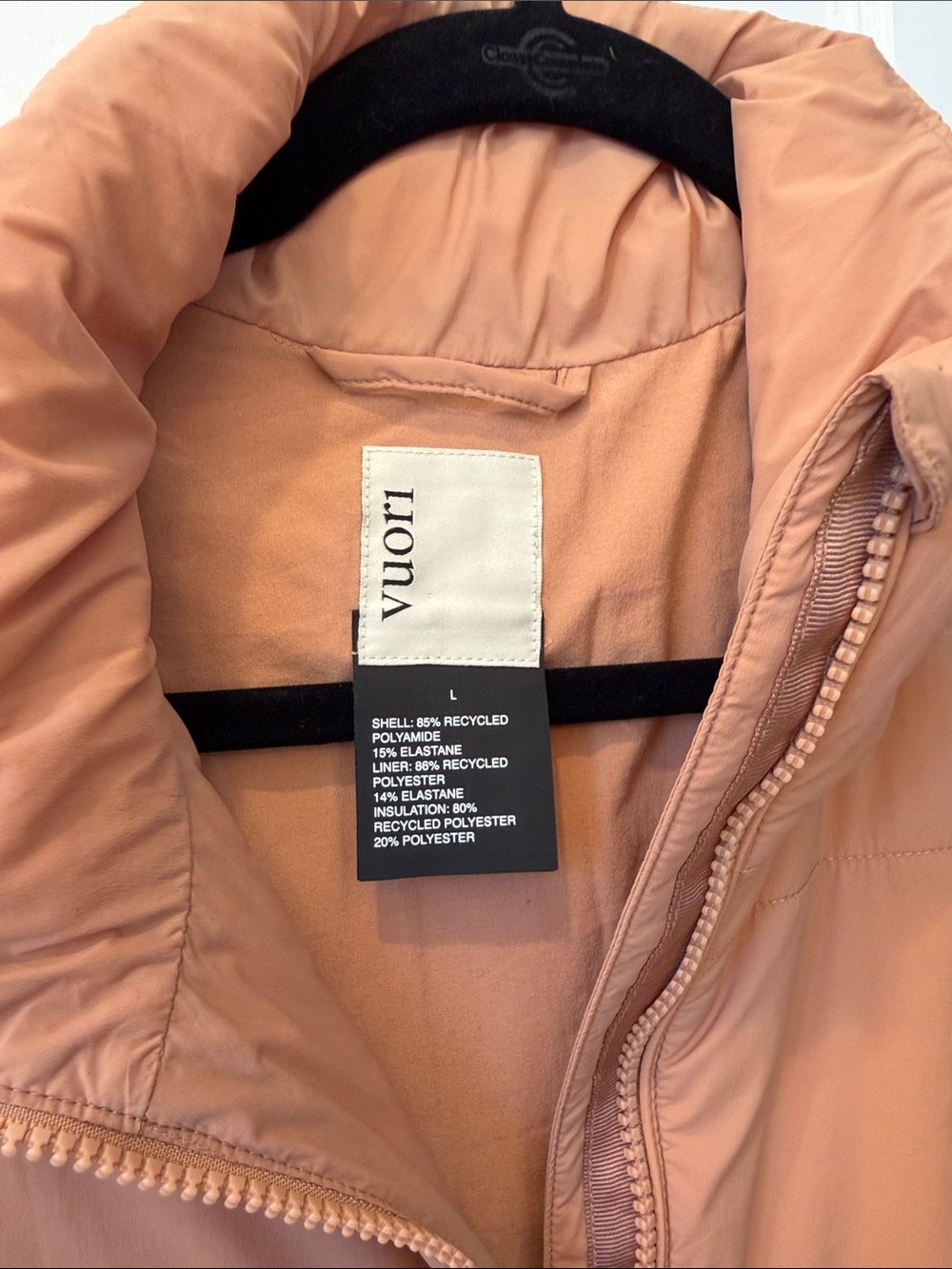 Vuori Women's Canyon Insulated Jacket Large Rose Color - Picture 7 of 7
